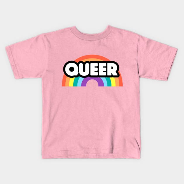 Queer Kids T-Shirt by Mad Art